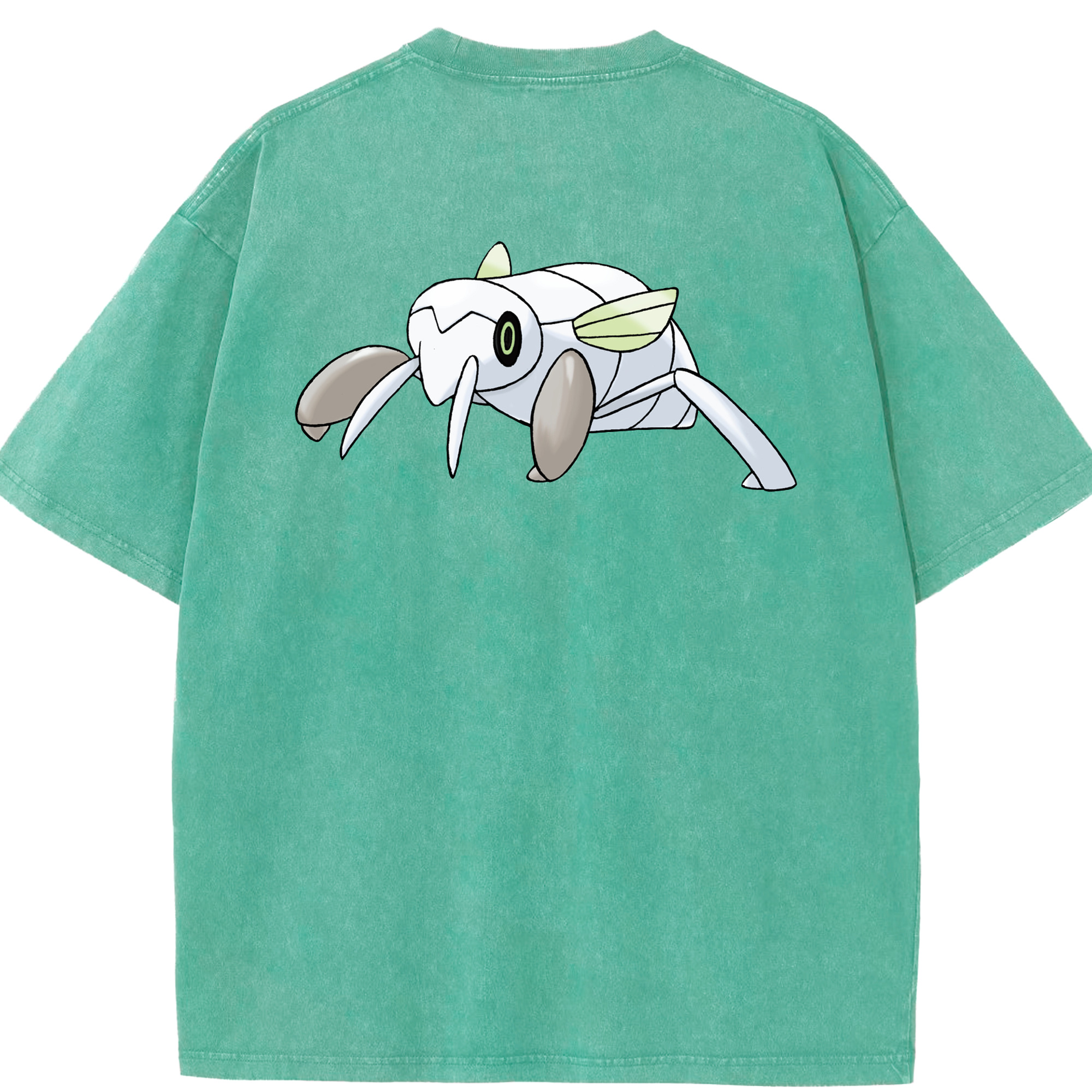 （画像用） ポケットモンスター Pokémon 綿100% ヴィンテージ風 半袖Tシャツ（背面プリント）